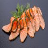 Gravlax smoked salmon
